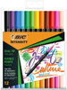 PISAKI DWUSTRONNE BIC INTENSITY DUAL TIP PASTEL 989695 MIX*12