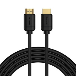 Kabel HDMI 2.0 Baseus, 4K 60Hz, 3D, HDR, 18Gbps, 3m (czarny)