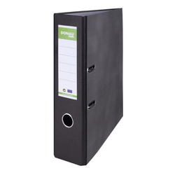 SEGREGATOR A4 TEKTUROWY DONAU ECO 80MM CZARNY