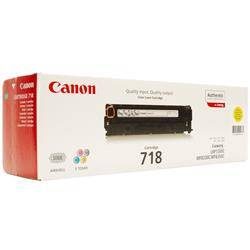 TONER ORYGINALNY CANON CRG718Y 2659B002 YELLOW 2900 STRON