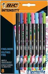 CIENKOPIS BIC INTENSITY FINE 946047 MIX*8 BLISTER 8SZT