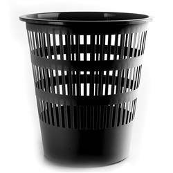 KOSZ NA ŚMIECI 16L DONAU CZARNY PLASTIK