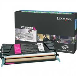 TONER ORYGINALNY LEXMARK C5240MH MAGENTA 5000 STRON