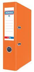 SEGREGATOR A4 DONAU LIFE 75MM POMARAŃCZOWY NEON