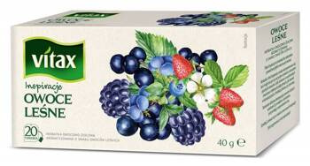 HERBATA OWOCE LEŚNE VITAX INSPIRATIONS 20 TOREBEK