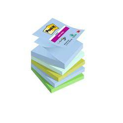 KARTECZKI SAMOPRZYLEPNE 76X76MM 3M POST-IT® SUPER STICKY Z-NOTES R330-5SS-OAS 5X90 KART