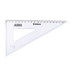 EKIERKA 60° DONAU 19CM PRZEZROCZYSTA