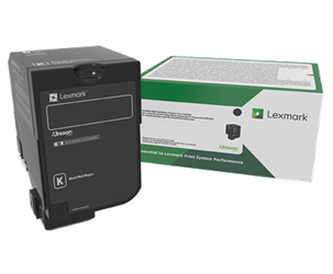 TONER ORYGINALNY LEXMARK 75B20K0 CZARNY 13000 STRON
