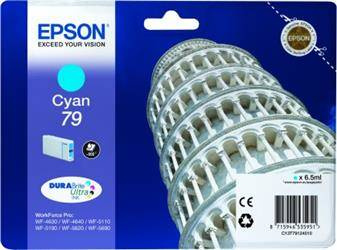 TUSZ ORYGINALNY EPSON T7912/79 C13T79124010 CYAN 6,5 ML