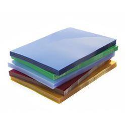 FOLIA DO BINDOWANIA A4 ARGO 409075 PRZEZROCZYSTA ŻÓŁTA 0.20MM 25 SZT