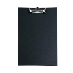 DESKA Z KLIPEM A5 D.RECT CZARNA PVC