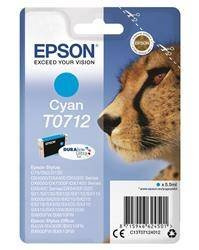 TUSZ ORYGINALNY EPSON T0712 C13T07124012 CYAN 5,5 ML