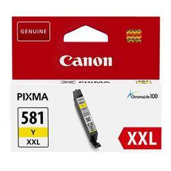 TUSZ ORYGINALNY CANON CLI581Y XXL 1997C001 YELLOW 830 STRON