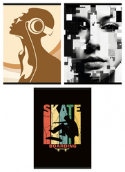 ZESZYT A4 GIMBOO KRATKA 60KART