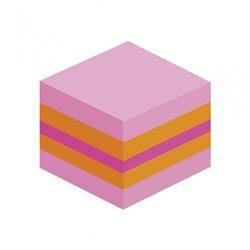 KARTECZKI SAMOPRZYLEPNE 51X51MM 3M POST-IT® 2051P RÓŻOWE 400 KART