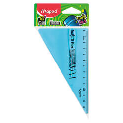 EKIERKA MAPED TWIST’N FLEX NIEŁAMLIWA 15 CM TOREBKA