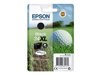 TUSZ ORYGINALNY EPSON T3471 C13T34714010 CZARNY 16,3 ML