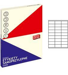 ETYKIETY SAMOPRZYLEPNE 70X32MM GRAND 150-1037 BIAŁE 100ARK*27SZT