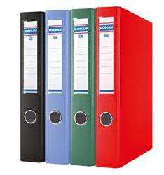 SEGREGATOR A4 PP DONAU RINGOWY 4RD/30MM ZIELONY