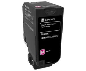 TONER ORYGINALNY LEXMARK 74C20M0 MAGENTA 3000 STRON