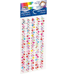 DIAMENCIKI SAMOPRZYLEPNE W PASKACH FIORELLO GR-DS070 170-2460 MIX KOLORÓW