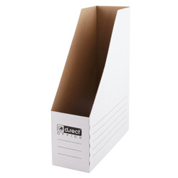 POJEMNIK NA CZASOPISMA A4/100MM D.RECT KARTON