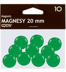 MAGNESY 20MM GRAND 130-1692 ZIELONE 10SZT