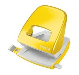 Dziurkacz metalowy LEITZ NEXXT 5008 50081016 żółty metaliczny 30 kart
