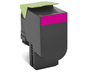 TONER ORYGINALNY LEXMARK 80C2XM0 MAGENTA 4000 STRON