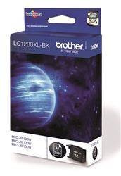 TUSZ ORYGINALNY BROTHER LC1280XLBK CZARNY 2400 STRON