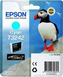 TUSZ ORYGINALNY EPSON T3242 C13T32424010 CYAN 14 ML