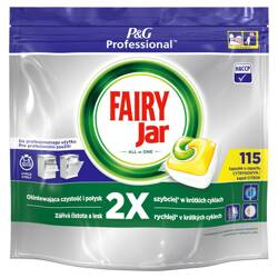TABLETKI DO ZMYWARKI PROFESJONALNE FAIRY ALL-IN-ONE 115SZT