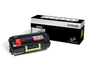 TONER ORYGINALNY LEXMARK 52D0HA0 CZARNY 25000 STRON
