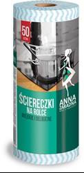 ŚCIERECZKI NA ROLCE ANNA ZARADNA NIEBIESKA FALA 50SZT