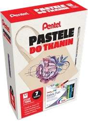 PASTELE&TORBA DO TKANIN PENTEL FABRIC FUN PTS-7 MIX*7