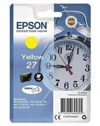 TUSZ ORYGINALNY EPSON T2704 C13T27044012 YELLOW 3,6 ML