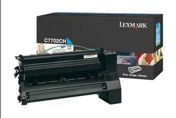 C770/C772 TONERCY10K +REG LEXMARK C7702CH