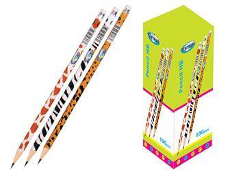 OŁÓWEK Z GUMKĄ CENTRUM ZOO 82231 HB