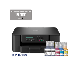 URZĄDZENIE WIELOFUNKCYJNE ATRAMENTOWE A4 BROTHER DCP-T530DW KOLOR WI-FI