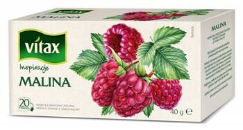 HERBATA MALINOWA VITAX INSPIRATIONS 20 TOREBEK