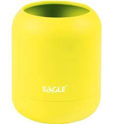 PRZYBORNIK NA DŁUGOPISY Ø88X98MM EAGLE TYP691 HA! 120-1932 ŻÓŁTY PLATIKOWY