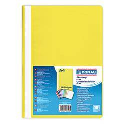 SKOROSZYT A4 DONAU ŻÓŁTY PP 120/180MIKR