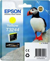 TUSZ ORYGINALNY EPSON T3244 C13T32444010 YELLOW 14 ML