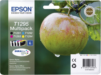 TUSZ ORYGINALNY EPSON T1295 C13T12954012 CMYK BK 11, ML