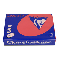 PAPIER KSERO KOLOR A4 TROPHEE WIŚNIOWY 160G 250 ARK