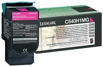 TONER ORYGINALNY LEXMARK C540H1MG MAGENTA 2000 STRON