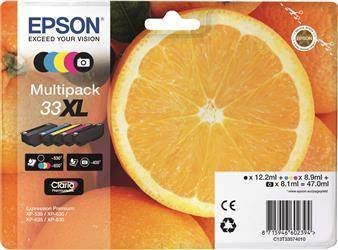 TUSZ ORYGINALNY EPSON T3357 C13T33574011 CMYK 47 ML