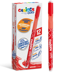 DŁUGOPIS WYMAZYWALNY CARIOCA 43039/03 OOPS 160-2517 CZERWONY 0.7MM