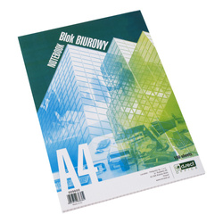 BLOK BIUROWY A4 D.RECT KRATKA 100KART