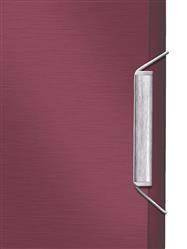 Teczka z gumką A4 LEITZ STYLE 39770028 czerwień rubinowa 15mm